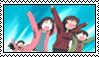 A GIF STAMP OF A CLIP FROM AZUMANGA DAIOH.