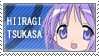 A STAMP OF HIIRAGI TSUKASA FROM LUCKY STAR.